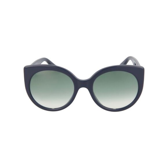 Gucci Cat Eye-Frame Acetate Sunglasses Blue Womens - Picture 1 of 5